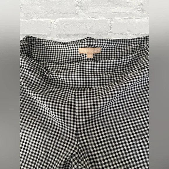 Hope & Harlow Gingham Pull-on Slacks - Picture 3 of 6